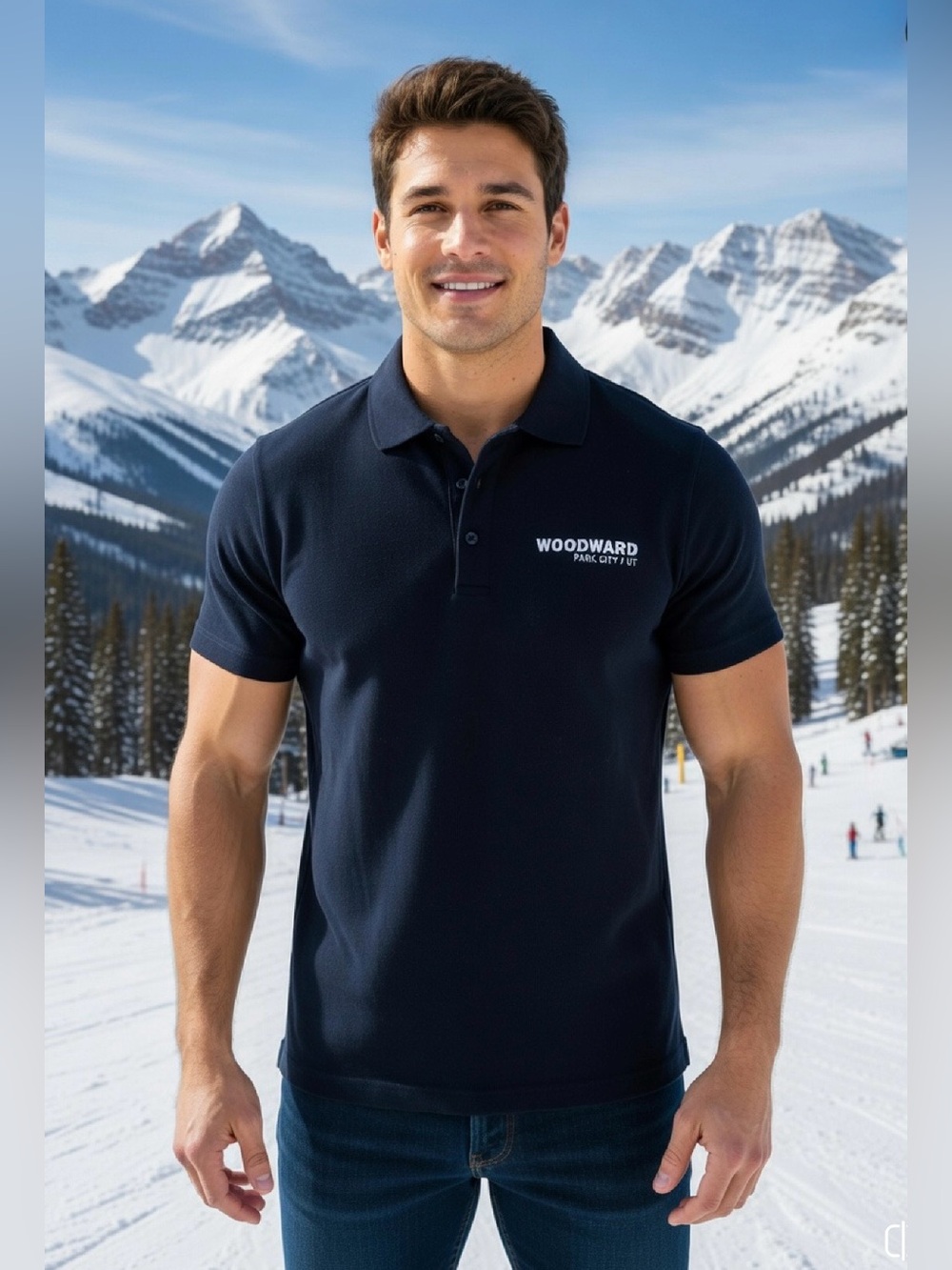 NEW* Woodward Sports 🏔️🚴🏽⛷️Park City Utah Polo XL NWOT